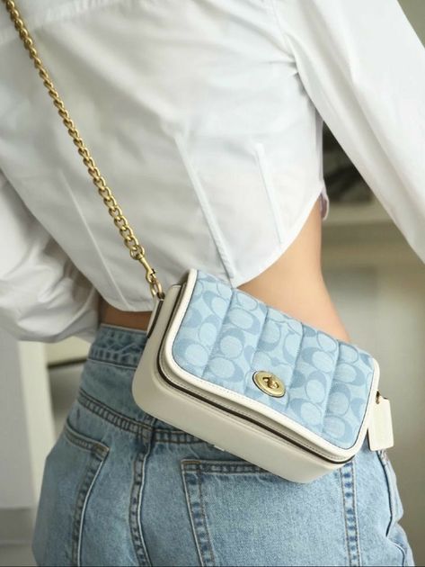 Aesthetic Sling Bag, Tas Celine, Luxury Sling Bag, Tas Coach, Coach Sling Bag, My Style Bags, Trendy Purses, Luxury Bags Collection, Handbag Essentials