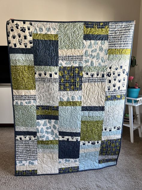 Large Piece Quilts, Large Block Quilt Patterns, Tilda Quilts, Guy Quilts, Scrap Quilting, Quick Quilts, Quilt Pictures, Kid Quilts, Simple Quilts