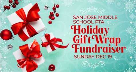 Elves On Call: PTA Holiday Gift Wrapping Fundraiser | | San Jose Intermediate Gift Wrap Fundraiser, Gift Wrapping Fundraiser, Pta Gifts, Holiday Gift Wrapping, Holiday Presents, Gift Wrapping Services, Gift Wrap, San Jose, Holiday Gifts