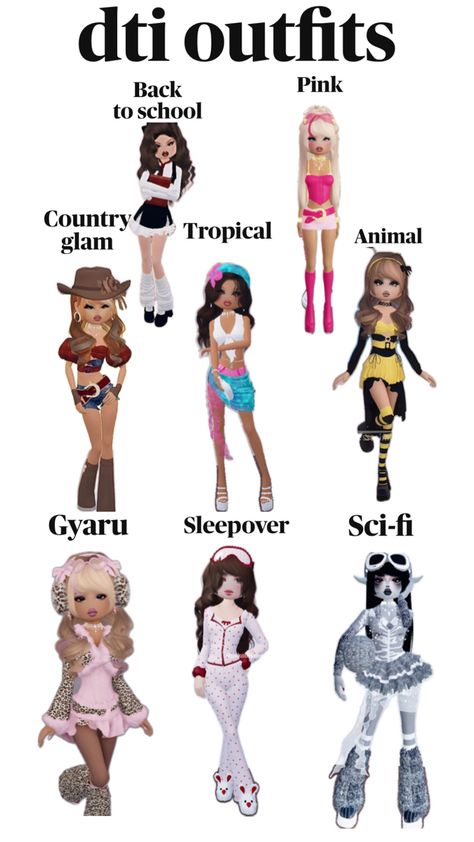 #dti High School Dresses, Costume Party Themes, Stil Emo, Fancy Dress Code, Pool Party Dresses, Pool Party Outfits, Neon Dresses, Aesthetic Roblox Royale High Outfits, Baddie Outfits Ideas