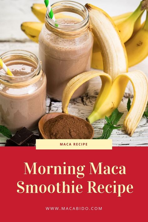 Maca Root Smoothie Recipes, Maca Smoothie Recipes Fertility, Maca Powder Recipe Drinks, Ashwagandha Smoothie Recipes, Maca Coffee Recipes, Maca Powder Benefits Recipes, Recipes With Maca Powder, Maca Recipes Drinks, Maca Drink Recipes