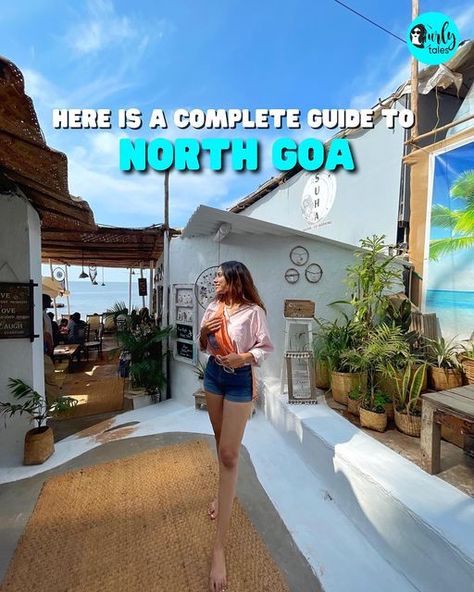 Curly Tales | A Fork Media Group Co. on Instagram: "#CTRecommends North Goa Complete Guide 2022 We all know Goa is separated into North And South, North being more party and south being a place people go to relax but we found some interesting hiddens gems in North that also gives out the same relax trance. If you are visiting North Goa, you're just in luck. Do tell us in the comments, if our 2022 edition guid helped you. Follow @curly.tales for more! #goadiaries #goa #goa2022 #goa2023 #g Places To Visit In North Goa, North Goa Itinerary, North Goa Places To Visit, Goa Outfits Women Plus Size, Goa Places To Visit, Goa Outfits Women, Goa Outfits, South Goa, Goa Travel