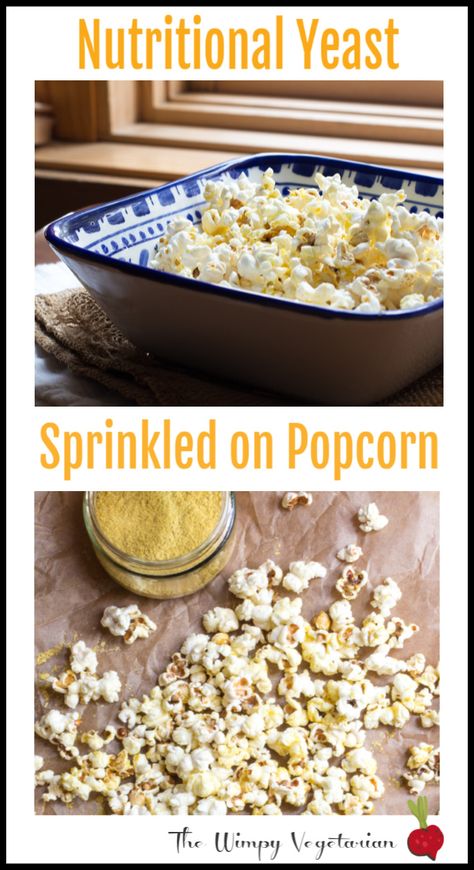 Popcorn is tossed with olive oil, your favorite seasoned salt, and nutritional yeast for a healthy snack! Seasoning For Popcorn, Nutritional Yeast Popcorn, Foods That Contain Calcium, Nutritional Yeast Recipes, Healthy Popcorn, Healthy Potatoes, Cereal Snacks, Sides Recipes, Best Popcorn