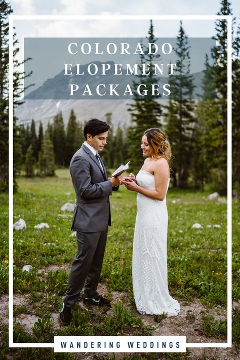 Colorado Elopement Packages | 2021 Guide | Wandering Weddings Colorado National Parks, Best Places To Elope, Spring Skiing, Places To Elope, Visit Colorado, Sand Dunes National Park, Elopement Packages, Enjoy Winter, Colorado Elopement