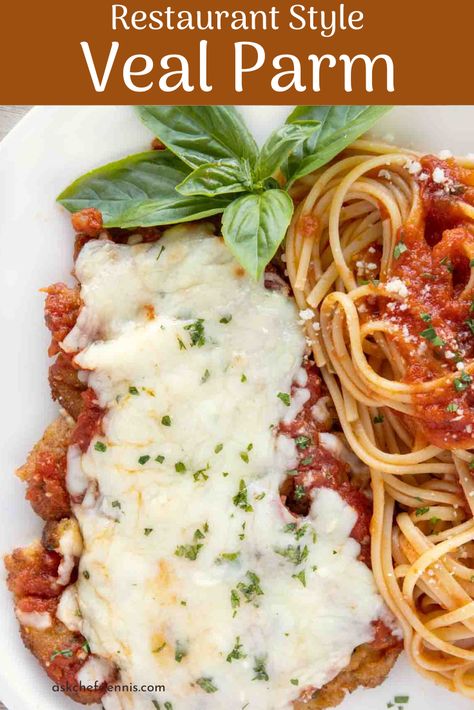 There's something magical about veal parm, it's the perfect combination of flavors. Learn the secret to making this restaurant-style dish in your home kitchen. Veal Parm, Veal Parmesan Recipe, Veal Parmesan, Parmigiana Recipe, Veal Cutlet, Travel To Italy, Veal Recipes, Italian Dinner Recipes, Parmesan Recipes