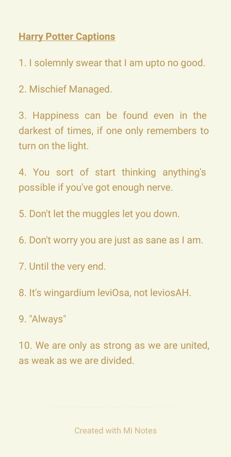Potterhead Captions, Make Instagram Look Good, Captions To Make Your Ex Miss You, Amazing Captions For Instagram, Instagram Bio Ideas Harry Potter, Instagram Bio Ideas From Books, Looking Captions For Instagram, Looking Pretty Captions, Loving Myself Captions Instagram