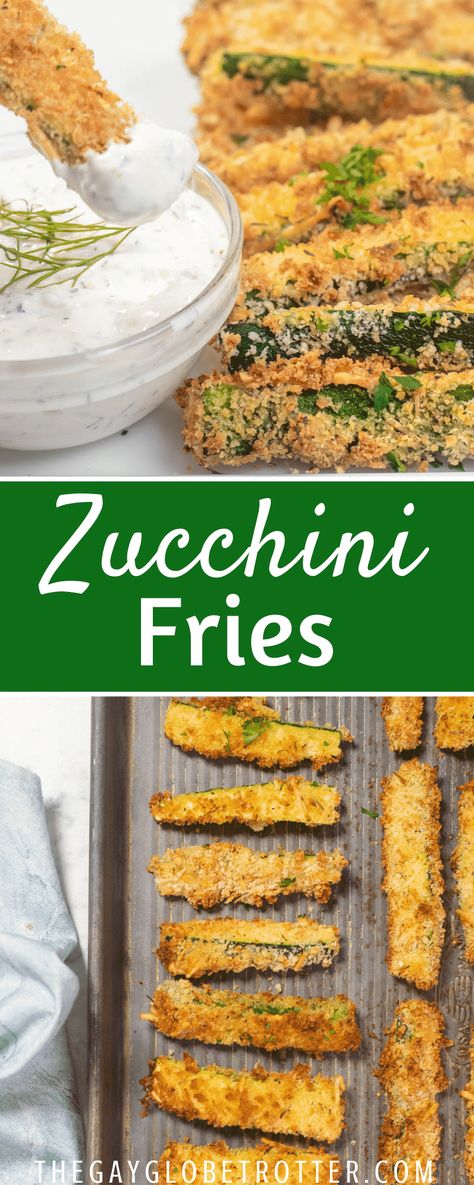 Zucchini Recipes With Panko, Panko Zucchini Baked, How To Freeze Breaded Zucchini, Oven Fried Zucchini Sticks, Baking Zucchini In The Oven, Roasted Zucchini Spears, Oven Fried Zucchini Rounds, How To Make Zucchini Fries, Breaded Zucchini Sticks