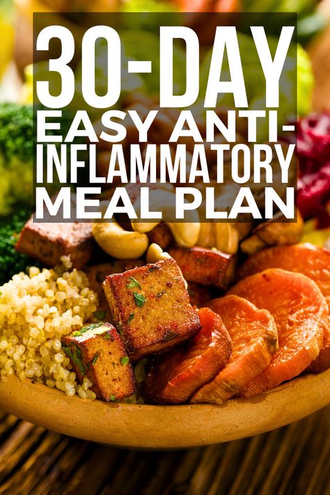 90 Anti Inflammation Diet Recipes | Dinner Recipes | Breakfast Recipes | Lunch Recipes | 30 Day Meal Breakfast Lunch And Dinner Ideas, Inflammation Diet Recipes, Lunch And Dinner Ideas, Inflammation Foods, Anti Inflammation Recipes, Inflammation Diet, List Of Foods, Anti Inflammation, Whole Food Diet