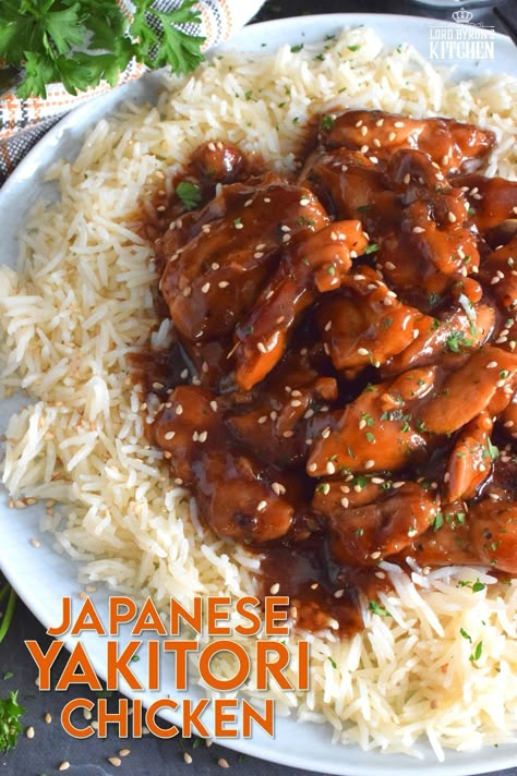 Chicken Yakitori Recipe, Japanese Yakitori, Yakitori Recipe, Yakitori Chicken, Barbecue Sauce Chicken, Japanese Bbq, Japanese Sauce, Chicken Sauce Recipes, Japanese Chicken