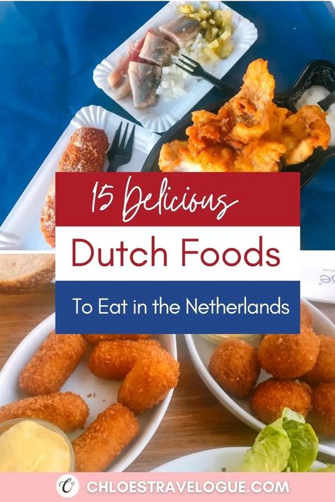 15 Best Dutch Snacks & Sweets to Try in the Netherlands | #DutchFood #DutchSnacks #DutchSweet #NetherlandsTravel #TravelEurope Dutch Snacks, Netherlands Food, Dutch Cheese, Dutch Pancakes, Dutch Food, California Food, Best Street Food, Dutch Recipes, Foodie Travel