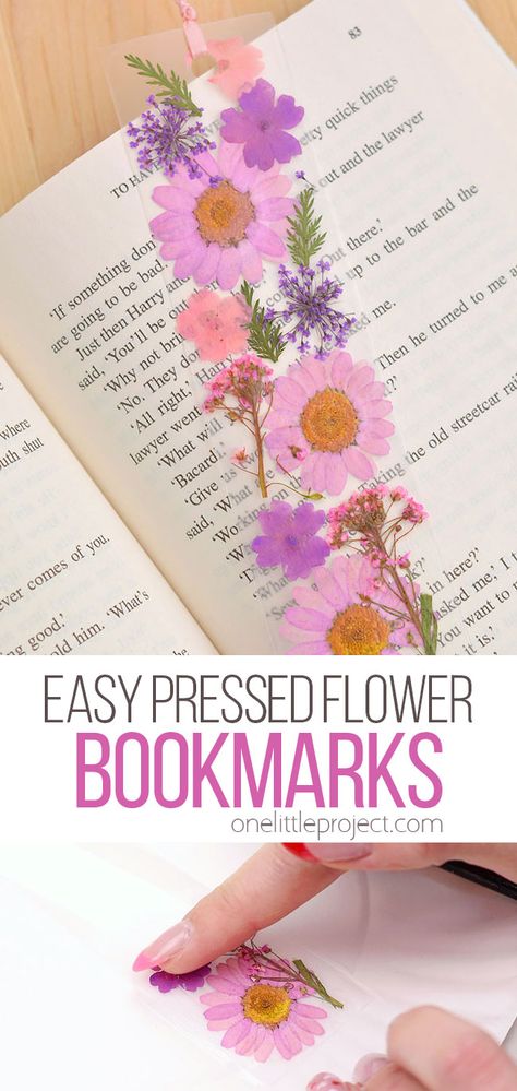 It's so fun and easy to make a DIY pressed flower bookmark, using Mod Podge and dried flowers. Get creative with this simple nature craft, perfect for both kids and adults. Make a bookmark in your favourite colours, or make a bunch to give away as homemade gifts - it's the perfect thoughtful gesture for birthdays, Mother's Day, or any time! Diy Kids Mothers Day Crafts, Kids Crafts Mothers Day, Fun Mothers Day Crafts For Kids, Homemade Flowers For Kids, Simple Mothers Day Gifts From Kids, Mother’s Day Gifts Diy Easy, How To Make Flower Bookmark, Diy Spring Gifts For Adults, Diy Mother’s Day Bookmarks