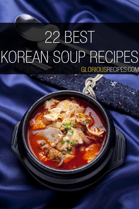 Chinese Clear Soup Recipe, Korean Soup Recipes, Korean Soups, Healthy Korean Recipes, Pork Soup Recipes, Authentic Korean Food, Asian Soup Recipes, Best Korean Food, Chinese Soup Recipes