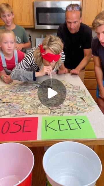 Aaron Benson on Instagram: "Funny Family Money Blow Game! 😂 #family #game #reel #challenge" Games For Big Groups, Christmas Party Games For Groups, Funny Christmas Party Games, Fun Family Christmas Games, Family Games To Play, Picnic Games, Christmas Games For Adults, Xmas Games, New Year's Games