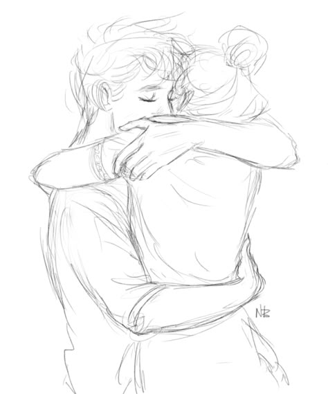 Hugging Drawing, People Hugging, Amazing Drawing Ideas, Couple Drawing, Drawing Hands, Couple Sketch, Drawing Eyes, Sketches Of People, Hugging Couple