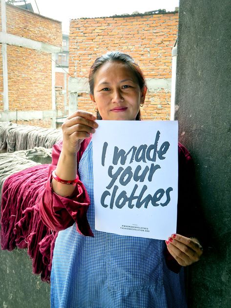 Ms Nirmala Tamang Who Made My Clothes, People Tree, Ethical Fashion Brands, Ethical Brands, Up Book, Fashion Revolution, My Clothes, Fashion Project, Conscious Consumer