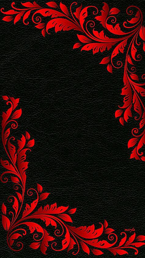 Safflower decorative black leather background Stensil Bunga, Black And Red Wallpaper, Ios 7 Wallpaper, Red And Black Wallpaper, फोटोग्राफी 101, Wall Paper Phone, Vintage Floral Wallpapers, Black Phone Wallpaper, Trendy Wallpaper