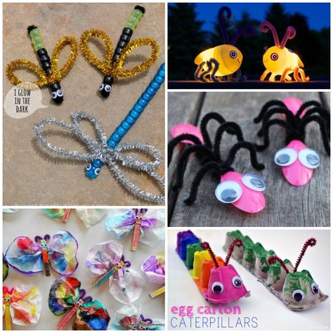 20 Adorable Bug Crafts, Activities and Food Ideas Ladybug Pretzels, Bug Crafts For Kids, Bug Snacks, Bug Craft, Crafts With Kids, Bug Activities, Bugs Preschool, Insect Crafts, Beaded Dragonfly