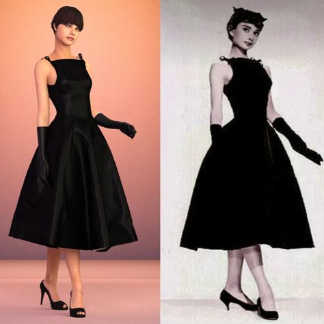 🇬🇧🇺🇸 creation x inspiration 
the iconic “Sabrina Cocktail Dress” worn by Audrey Hepburn as inspiration for this 3D 

#clo3d #3dfashion #3ddesign #sustainablefashion #profitability #fashiondevelopment #appareldesign #apparelindustry #digitalfashion #digitalfashiondesign #costreduction #digitaltransformation Audrey Hepburn Style Outfits, Digital Fashion Design, Sabrina Dress, Audrey Hepburn Style, Hepburn Style, 3d Fashion, Iconic Dresses, Fantasy Dress, Diy Dress