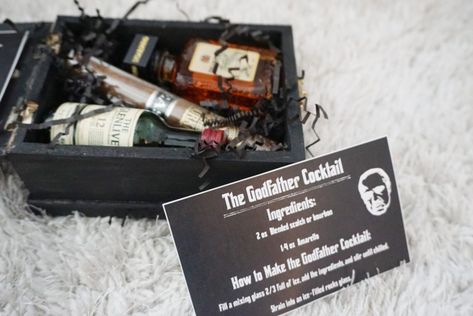 How to ask a Godfather! Cute Godfather gift box! Asking Godparents Ideas, Godfather Gift Ideas, Godfather Proposal Ideas, Asking Godparents, Godparent Request Ideas, Godmother Ideas, Godparent Request, Godfather Proposal, Godparent Proposal