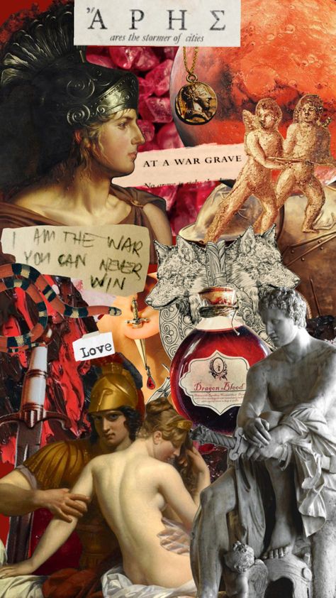 Mars Aesthetic God, Ares Wallpaper God, Mars God Aesthetic, Ares Aesthetic Wallpaper, Ares Moodboard, Ares God Art, Ares God Aesthetic, Mars God Tattoo, Ares Worship