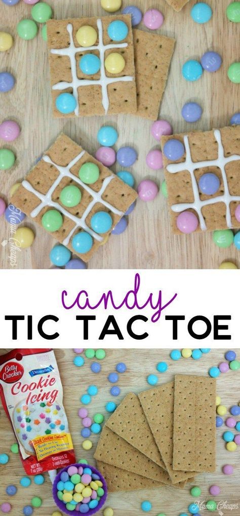 Graham Cracker Tic Tac Toe, Candyland Theme Snacks, Game Theme Snacks, Board Game Snack Ideas, Board Game Themed Snacks, Board Game Themed Food, Board Game Snacks, Twist And Turns Vbs 2023 Snacks, Candy Activities For Kids