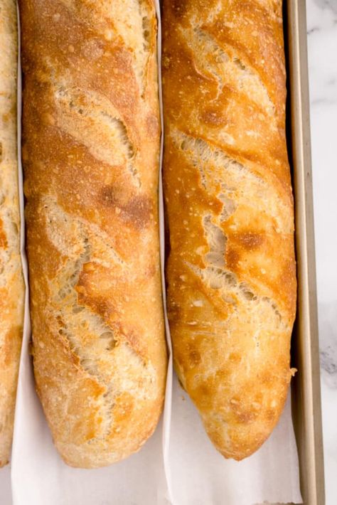 Sourdough Baguette Recipe, Sourdough Baguette, Baguette Recipe, Easy Sourdough, Best Bread Recipe, Sourdough Recipes, Sourdough Starter, Clean Hands, Bread Recipe