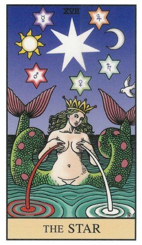 Alchemical Tarot, Star Tarot Card, The Star Tarot, Tarot Major Arcana, Tarot Cards Art, Tarot Art, Major Arcana, Reading Tarot Cards, Tarot Readers