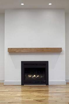 Modern Fireplace Mantles, Modern Mantle, Modern Fireplace Mantels, Fireplace Redo, Fireplace Tile Surround, Build A Fireplace, Fireplace Remodel, Home Fireplace, Fireplace Makeover