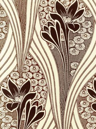 art deco wallpaper samples | Bespoke Design (Chameleon Collection) [Whats this] Bedroom Art Nouveau, Fiori Art Deco, Papier Peint Art Nouveau, Art Nouveau Floral Pattern, Fleurs Art Nouveau, Nouveau Wallpaper, Arte Art Deco, Art Nouveau Wallpaper, Vintage Tattoo Art