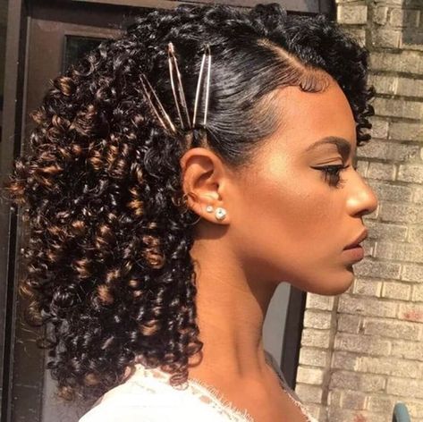 Feb 20, 2020 - NEW Perm Rod Set for natural hair pictures. See short & long SUPER-CUTE short & long hairstyles from curlers that'll make you feel like you need a touch of... Natural Hairstyles Black Women, Rod Set On Natural Hair, Natural Hair Pictures, Curly Perm, Natural Hairstyles For Black Women, Perm Rod Set, Fesyen Rambut, Long To Short Hair, Natural Hairstyles For Kids