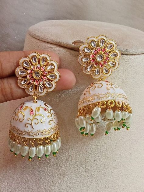 gold jhumka designs, jhumka, jhumka designs, jhumka design, gold earrings jhumka, gold jhumka, jhumka design for girls, jhumka collection, jhumki designs, gold jhumka designs with weight and price, latest gold jhumka designs, jhumki, jhumka earrings collection, smart collections plus, gold earrings excellent designs for girls, trisha gold art jhumka, fashion gala #jhumka #jhumkas #collection #forgirl #jewellery #goldjhumka #fashiongala Earrings Jhumka Gold, Jhumka Earrings Collection, Desi Earrings, Gold Jhumka Designs, Jhumka Collection, Rajasthani Jewelry, Gold Mala, Jumka Earrings, Gold Jhumka