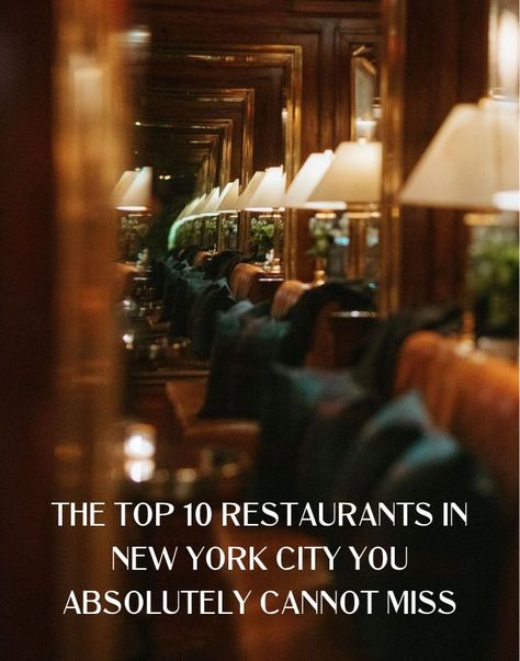 Cozy Nyc Restaurant, Best Nyc Restaurants 2023, Famous Restaurants In Nyc, New York Restaurants With A View, Best Restaurants In Midtown Nyc, Nyc Restaurants Aesthetic, Where To Eat In Nyc Manhattan, Dinner In Manhattan, New York City Restaurants Top 10