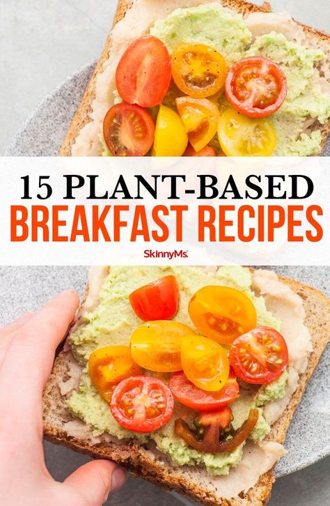 15 Plant-Based Breakfast Recipes Toddler Treats, Plant Based Diet Meals, Plant Based Diet Meal Plan, Plant Based Recipes Breakfast, Plat Vegan, Plant Based Diet Recipes, Plant Based Whole Foods, Plant Based Breakfast, Tofu Scramble