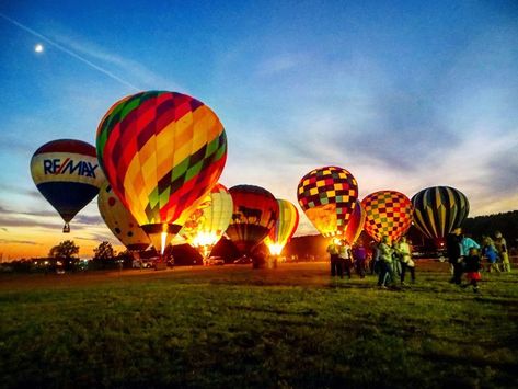 Beavers Bend State Park, State Park Cabins, Oklahoma Travel, Air Balloon Festival, Hot Air Balloon Festival, Travel Oklahoma, Carnival Rides, Fall Events, Oklahoma Sooners