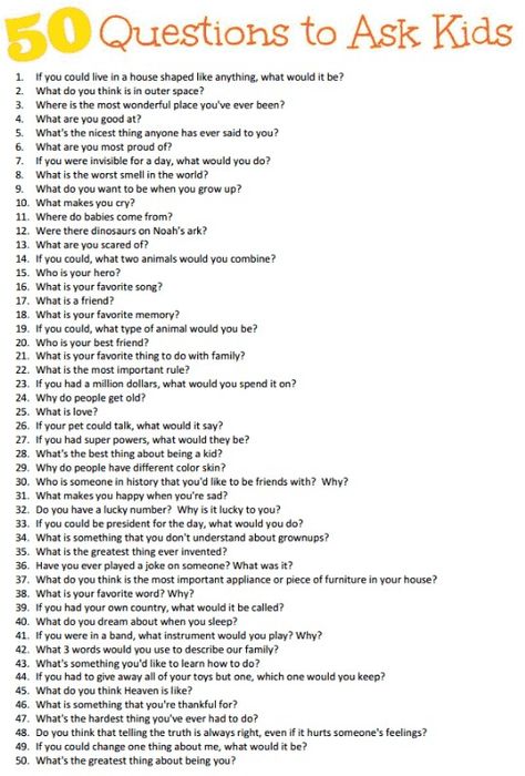 Questions To Ask Your Preschooler, Who Knows Me Better Questions For Family, Dinner Questions For Kids, Questions To Ask Your Grandma, Kid Questions To Ask, Questions To Ask Kids Funny, Questions To Ask Preschoolers, Questions To Ask Your Grandchildren, 50 Questions Game