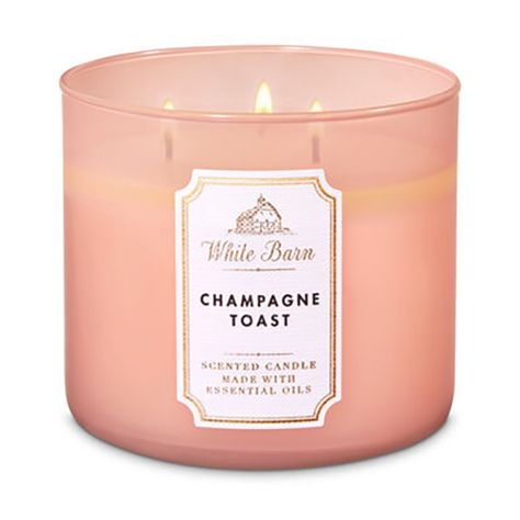 SheKnows | The Best Bath & Body Works Candle Scents, Ranked Champagne Toast Candle, Candle Bath And Body Works, Candles Natural, Candle Obsession, Bath N Body Works, Candle Scents, Bath Body Works Candles, Bath And Body Work, Candle Aesthetic