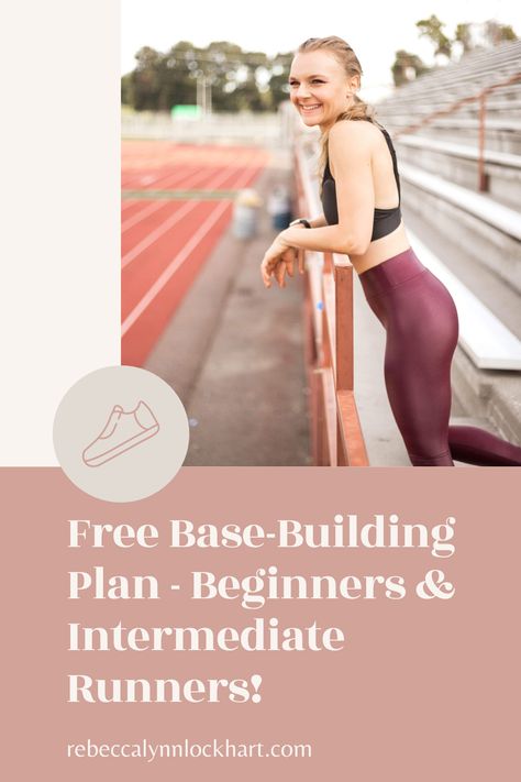 Free Aerobic Base-Building Plan - Beginner & Intermediate Runners! - It's off-season which means it's time to base-build. Get your free training plan today! Base Building Running Plan, Running Base Training Plan, Marathon Training Plan Beginner, Base Building, Beginner Runner, Running Plan, Marathon Training Plan, Building Plan, Marathon Training