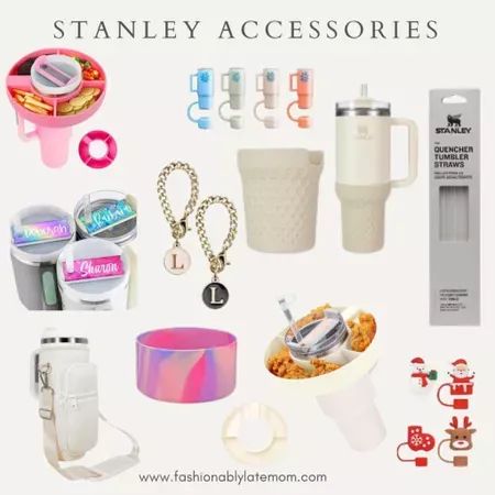 Check out these cute accessories for your Stanley! If you have one you need this! Fashionablylatemom Stanley accessories Straws Keychains Stanley Holder bag #LTKGiftGuide #LTKHoliday Stanley Assecories, Stanley Cup Gift Ideas Filled, Stanley Cup Ideas, Stanley Accessories, Stanley Products, Kitchen Favorites, Best Amazon Buys, Diy House Plans, Beauty Room Decor