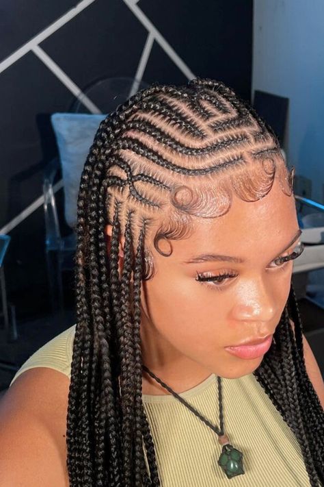 40 Fulani Braids Hairstyles – Scan to Talk Braids With Designs, Braids Designs, Braiding Patterns, Hair Braid Designs, Braided Hairstyles For Black Women Cornrows, Feed In Braids Hairstyles, Braided Hairstyles For Teens, Box Braids Hairstyles For Black Women, Braided Cornrow Hairstyles