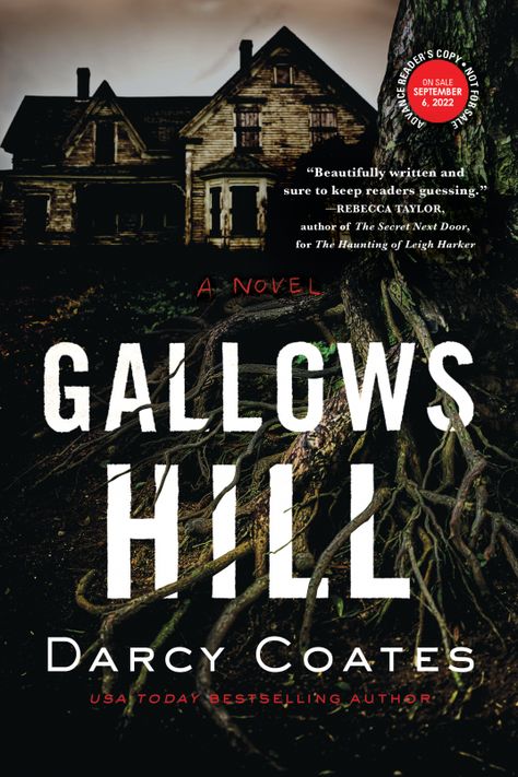 Gallows Hill Darcy Coates, Horror Novel, Book Of The Month, Read News, Book Print, Amazon Books, Book Nerd, Kindle Books, Book Club Books