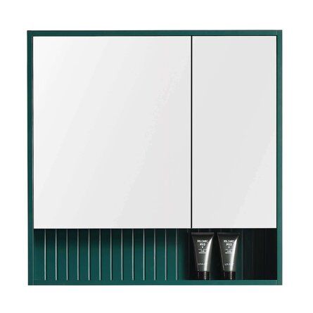 Latitude Run® Asahel Surface Mount Framed Medicine Cabinet | Wayfair Framed Medicine Cabinet, Surface Mount Medicine Cabinet, Farmhouse Scandinavian, Ceramic Undermount Sink, White Quartz Countertop, 2 Shelves, Bathroom Inspiration Decor, Upstairs Bathrooms, Backdrop Design