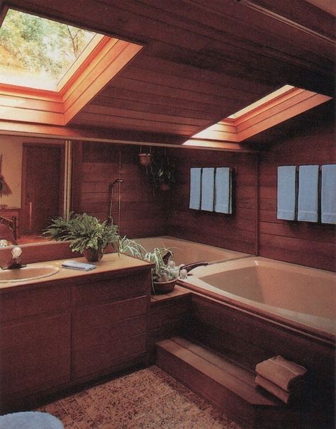 Rodale's Home Design Series: Baths (1987) 80s Interior, 70s House, 70s Interior, Retro Interior Design, 70s Home, Retro Interior, Mid Century Modern House, Retro Home, Dream House Decor