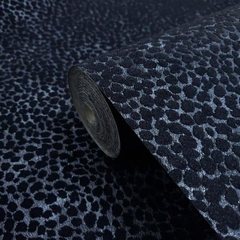 Crocodile Wallpaper, Dot Wallpaper, Wallpaper Bathroom, Dots Wallpaper, Animal Fur, Wallpaper Black, Charcoal Black, Wallpaper Online, Vinyl Wallpaper