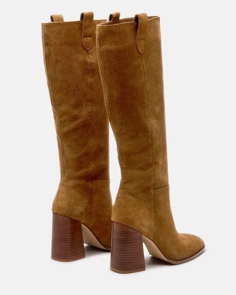 Suede Heels Outfit, Suede Boots Outfit, 70s Boots, Madden Boots, Heel Boot, Suede Boots Knee High, Leather Socks, Frye Boots, Knee Boot