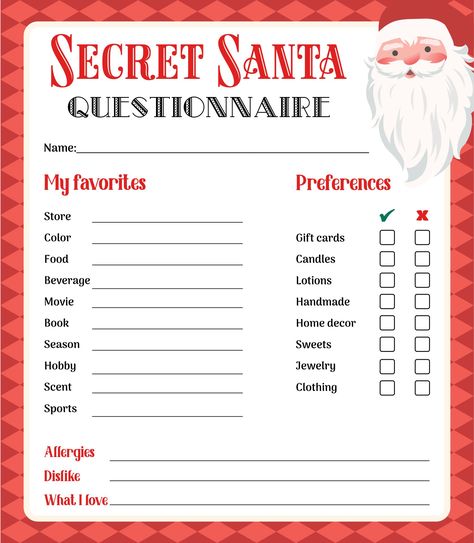 Christmas Gift Questions For Adults, School Secret Santa Ideas, Christmas Wishlist Questionnaire, Questionnaire For Christmas Gift Ideas, Christmas Gift Exchange Wish List, Secret Santa Gift Exchange Questionnaire, Christmas Gift Questionnaire For Adults, Christmas Gift Exchange Questionnaire, Secret Santa Survey Questions