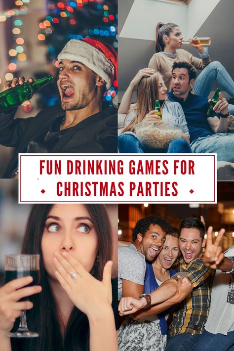 Xmas Party Drinking Games, Drinking Games For Christmas Parties, Family Christmas Drinking Games, Drunk Christmas Party, Drunk Christmas Games, Adult Christmas Party Drinking Games, Christmas Crawl Ideas, Dirty Christmas Games For Adults, Xmas Drinking Games