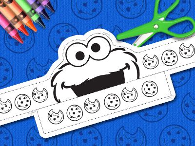 Sesame Street | Printables Cookie Monster Games, Sesame Street Crafts, Sesame Street Birthday Party Ideas Boy, Sesame Street Coloring Pages, Olympic Games For Kids, Monster Activities, Cookie Monster Party, Monster Craft, Cookie Monster Birthday