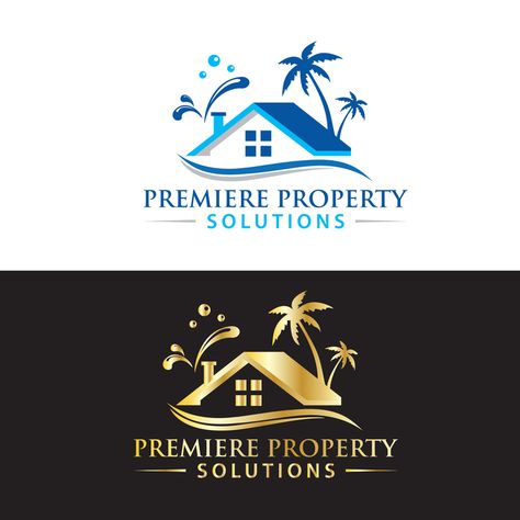 Create a sophisticated smart looking logo for our cleaning and property management company by dellaq449 Property Maintenance Logo, Maintenance Logo, Property Maintenance, Property Management Company, Cleaning Logo, Commercial Cleaning, Property Development, Personal Logo, Management Company