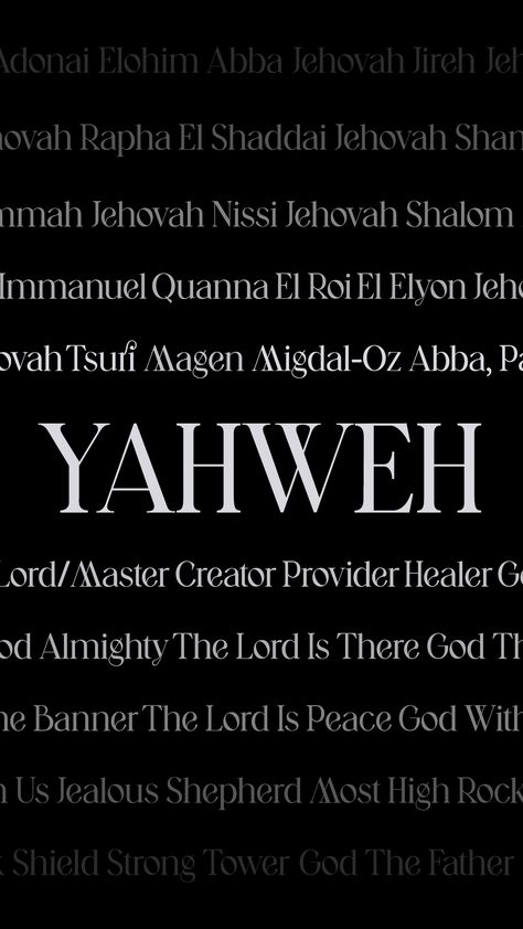 The Names Of God Wallpaper, Yeshua Hamashiach Wallpaper, Yeshua Wallpaper Aesthetic, Yaweh Aesthetic, Adonai Wallpaper, Elohim Wallpaper, Yeshua Aesthetic, Names Of God Wallpaper, Yahweh Wallpaper