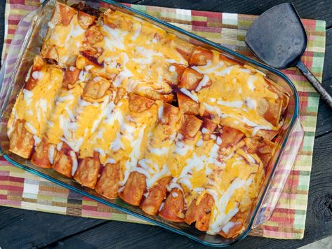 Meat Enchiladas, Venison Enchiladas, Jess Pryles, Smoked Venison, Best Enchilada Sauce, Enchiladas Corn Tortillas, Best Enchiladas, Enchilada Ingredients, Ground Venison